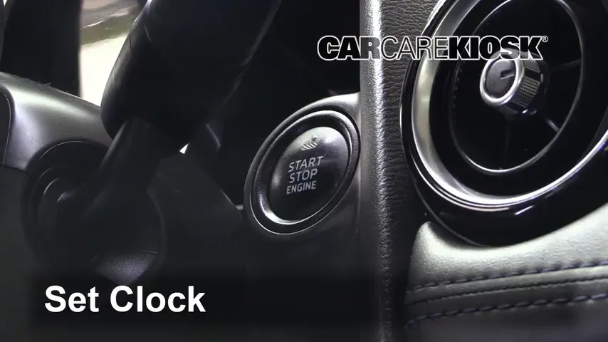 2016 Scion iA 1.5L 4 Cyl. Clock